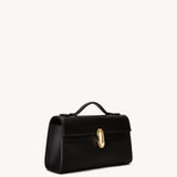 SAVETTE - Symmetry Pochette in Black Leather