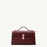 SAVETTE - Symmetry Pochette in Wine Leather