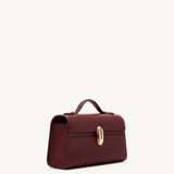 SAVETTE - Symmetry Pochette in Wine Leather