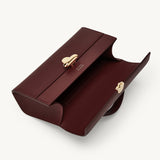 SAVETTE - Symmetry Pochette in Wine Leather