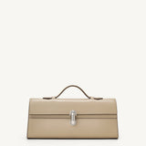 SAVETTE - Slim Symmetry Pochette in Bone Leather