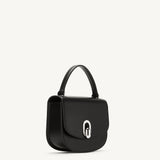 SAVETTE - Mini Tondo in Black Leather