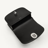 SAVETTE - Mini Tondo in Black Leather