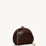 SAVETTE - Sera Clutch in Coffee Lizard