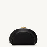 SAVETTE - Sera Clutch in Black Leather