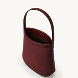 SAVETTE - Bucket in Wine Suede