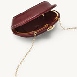 SAVETTE - Sera Clutch in Wine Leather