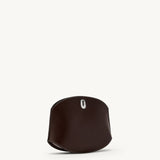 SAVETTE - Tondo Chain Crossbody in Coffee Leather