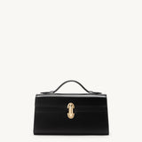 SAVETTE - Symmetry Pochette in Black Spazzolato