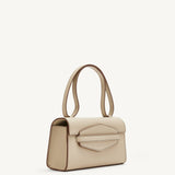 SAVETTE - Sport Shoulder Bag in Bone Leather