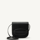 SAVETTE - Sport Crossbody in Black Leather