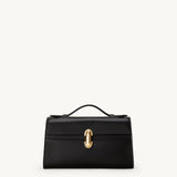 SAVETTE - Symmetry Pochette in Black Leather