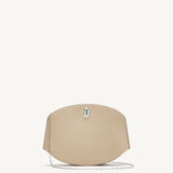 SAVETTE - Tondo Chain Crossbody in Bone Leather