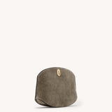 SAVETTE - Tondo Chain Crossbody in Mink Suede