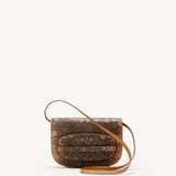 SAVETTE - Sport Convertible Clutch in Beige Lizard