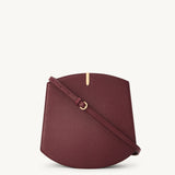 SAVETTE - Florence Crossbody in Wine Chevre