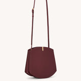 SAVETTE - Florence Crossbody in Wine Chevre