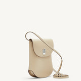 SAVETTE - Tondo Pouch in Bone Leather