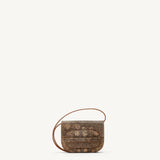 SAVETTE - Sport Card Case in Beige Lizard