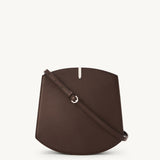 SAVETTE - Florence Crossbody in Coffee Leather