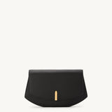 SAVETTE - Florence Clutch in Black Leather