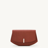 SAVETTE - Florence Clutch in Maple Chevre