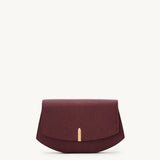 SAVETTE - Florence Clutch in Wine Chevre