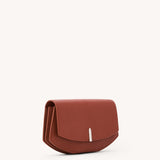 SAVETTE - Florence Clutch in Maple Chevre