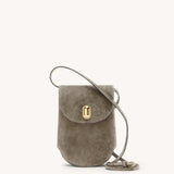 SAVETTE - Tondo Pouch in Mink Suede