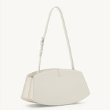 SAVETTE - Florence Shoulder in Ivory Leather