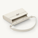 SAVETTE - Symmetry Shoulder Bag in Ivory Leather