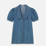 FRAME - Denim Sailor Dress -- Starlet