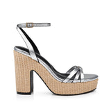 L'AGENCE - Genevra Platform Sandal