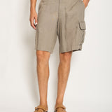 Hermès Dark Grey Cargo Shorts Size IT 46 (UK 36)