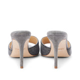 L'AGENCE - Lolita Denim Open-Toe Mule