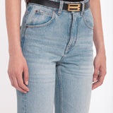 Victoria Beckham - Julia High Waisted Jean In Pale Blue Wash