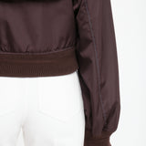 Victoria Beckham - Harrington Bomber Jacket In Ebony