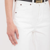 Victoria Beckham - Julia High Waisted Jean In Washed White