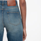 Victoria Beckham - Exclusive Julia High Waisted Jean In Mid Blue