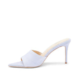 L'AGENCE - Lolita Denim Open-Toe Mule