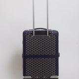 Goyard Bourget Cabin Suitcase in Navy Canvas Hand Luggage