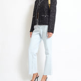 Chanel SS/2022 Black Sequin Jacket with Pocket Detail FR 44 (UK 16)