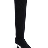 L'AGENCE - Emilie Suede Kitten-Heel Boot