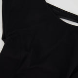 Rick Owens Black Sleeveless Midi Dress with Open Back Detail Size IT 42 (UK 10)