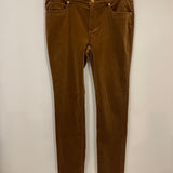 Loro Piana Teddy Brown Velvet Straight Leg Trousers Size IT 46 (UK 14) RRP £1,250