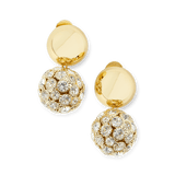 Veronica Beard - Crystal Sphere Stud Earrings