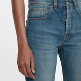 Victoria Beckham - Exclusive Victoria Relaxed Jean In Mid Blue