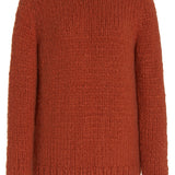 GABRIELA HEARST - Lawrence Knit Sweater in Copper Welfat Cashmere