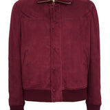 GABRIELA HEARST - Matthieu Jacket in Deep Bordeaux Suede