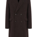 GABRIELA HEARST - Mcaffrey Coat in Chocolate Double-Face Recycled Cashmere